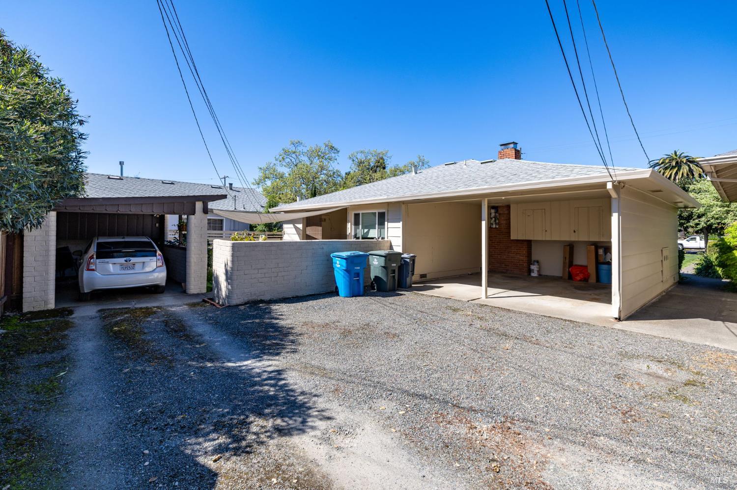 1204 14th Street Santa Rosa, CA 95404 - Photo 23 of 26 Covered carport for all 3 units along with storage closets.