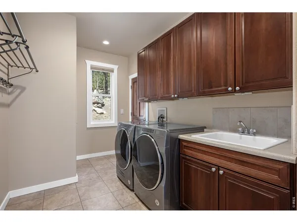 a view of outdoor space with trees