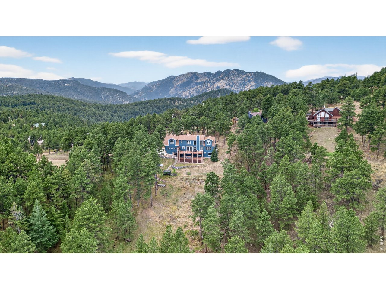 820 Peakview Road Boulder, CO 80302 - Photo 49 of 50 a black and white photo of a mountain