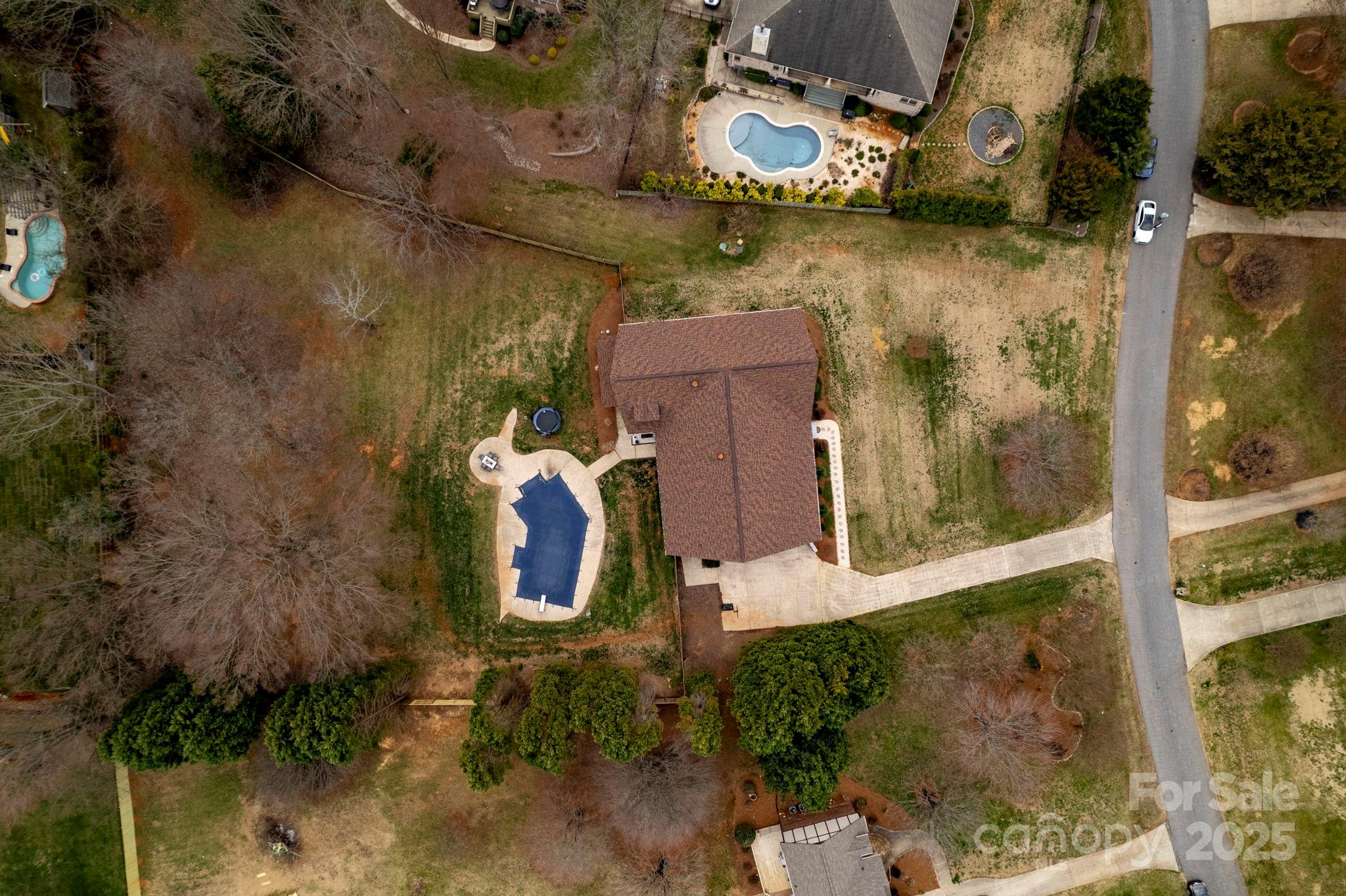 241 Spring Run Road Mooresville, NC 28117 - Photo 37 of 45 an aerial view of residential houses with outdoor space