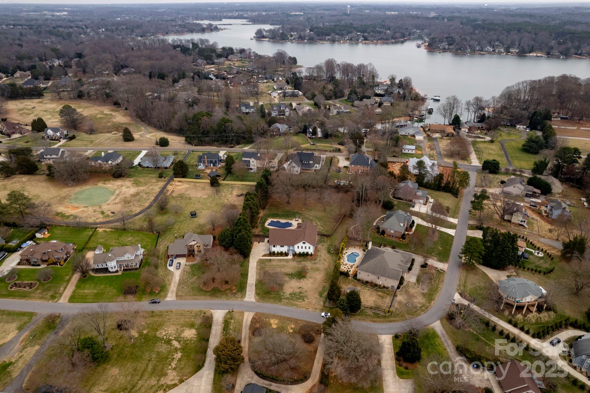 241 Spring Run Road Mooresville, NC 28117 - Photo 38 of 45 an aerial view of a houses with outdoor space