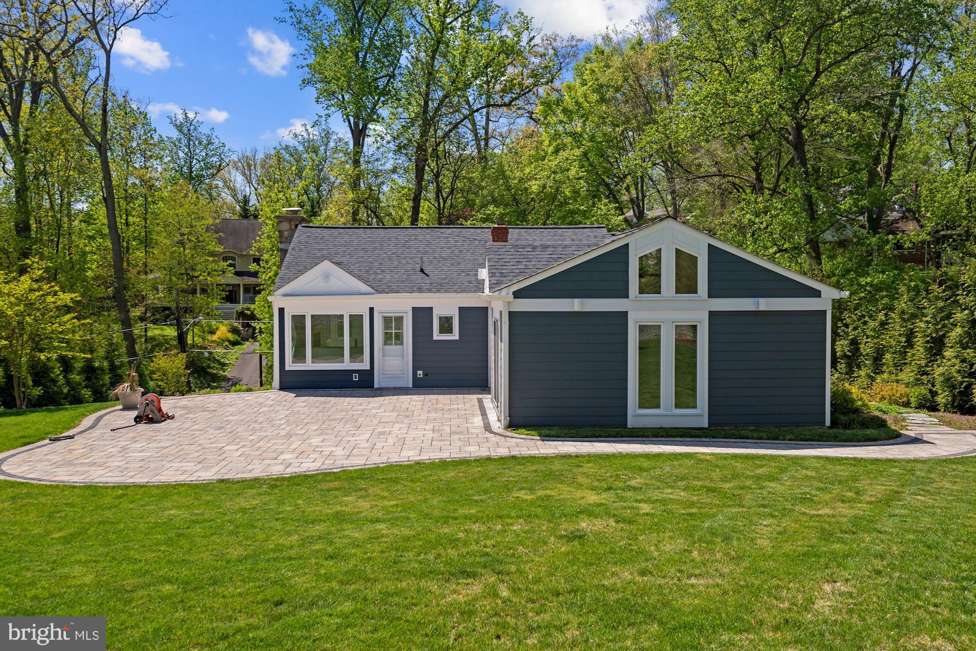 6318 Walhonding Road Bethesda, MD 20816 - Photo 33 of 37 Rear Elevation