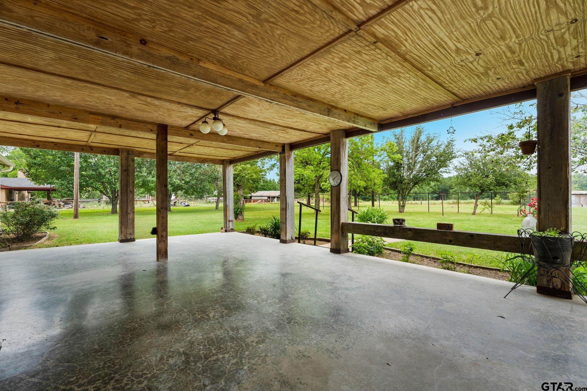 6091 Mockingbird Lane Murchison, TX 75778 - Photo 24 of 33 a view of an outdoor space with a big yard
