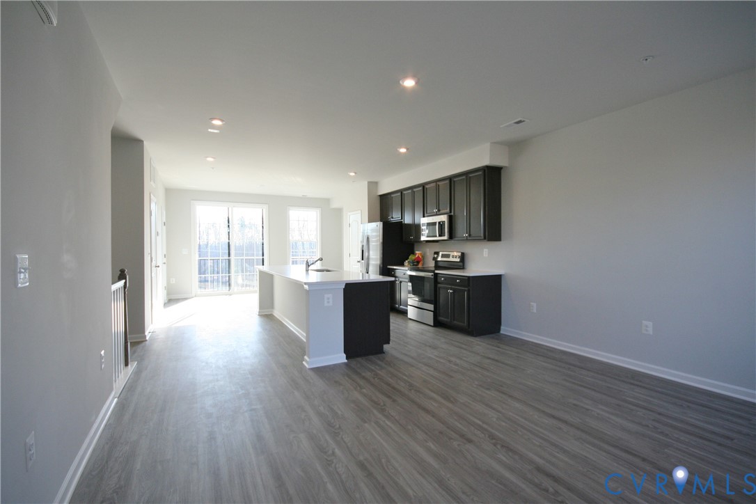 13226 Coalfield Station Lane Midlothian, VA 23114 - Photo 3 of 35 a view of kitchen with wooden floor