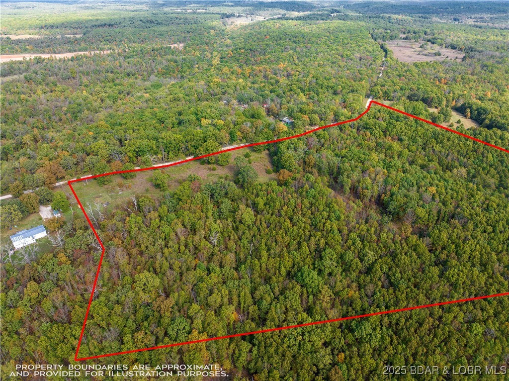 Coffey Hollow Road Macks Creek, MO 65786 - Photo 2 of 21 Approximate Aerial Survey
