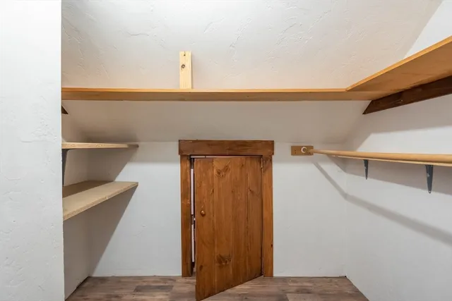 a view of front door