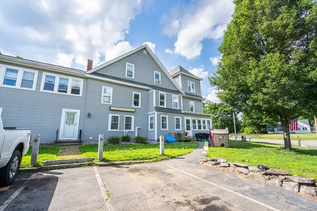 a view of a house with a swimming pool