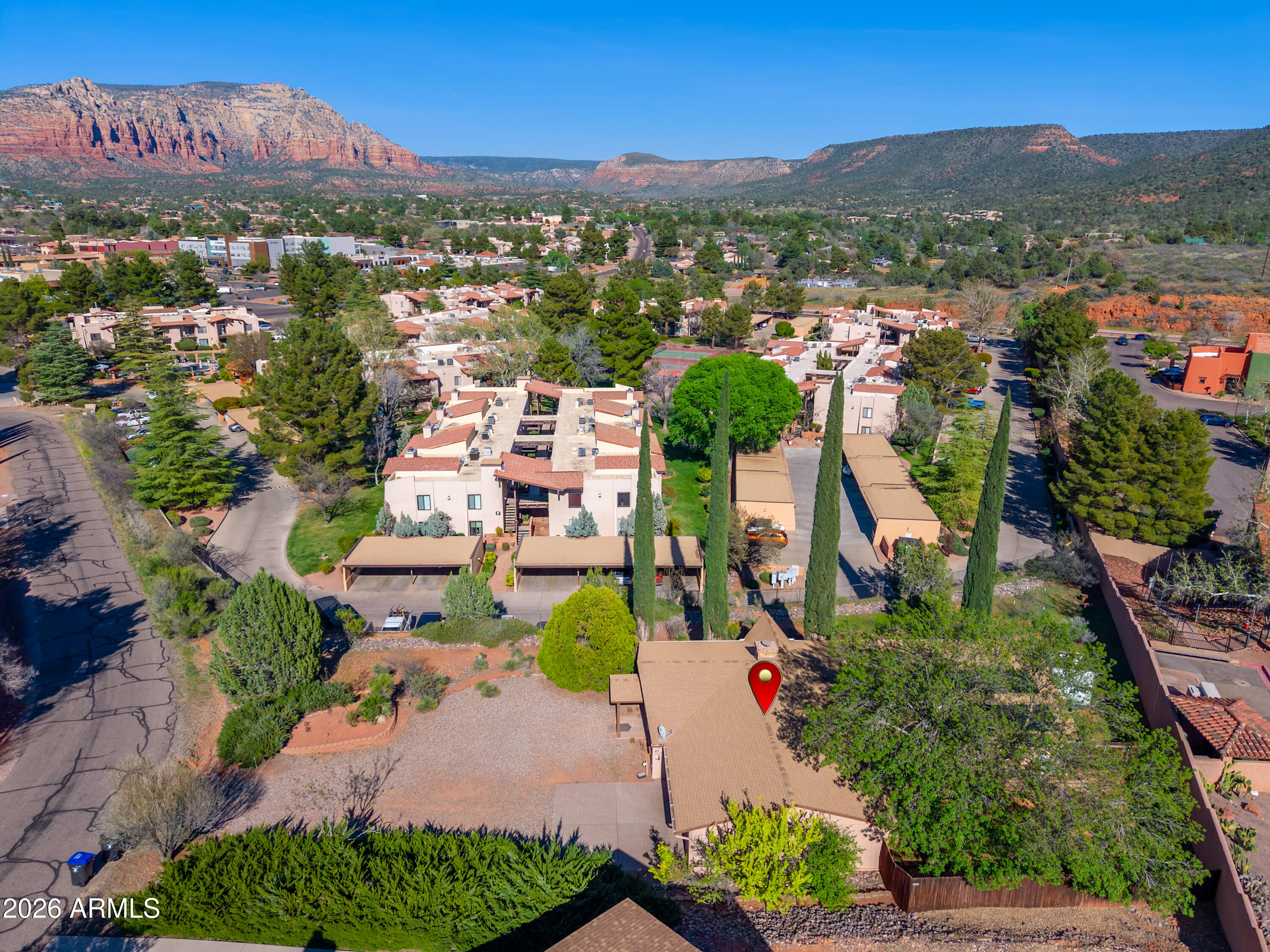 205 Rain Trail Road Sedona, AZ 86351 - Photo 41 of 54 Aerial