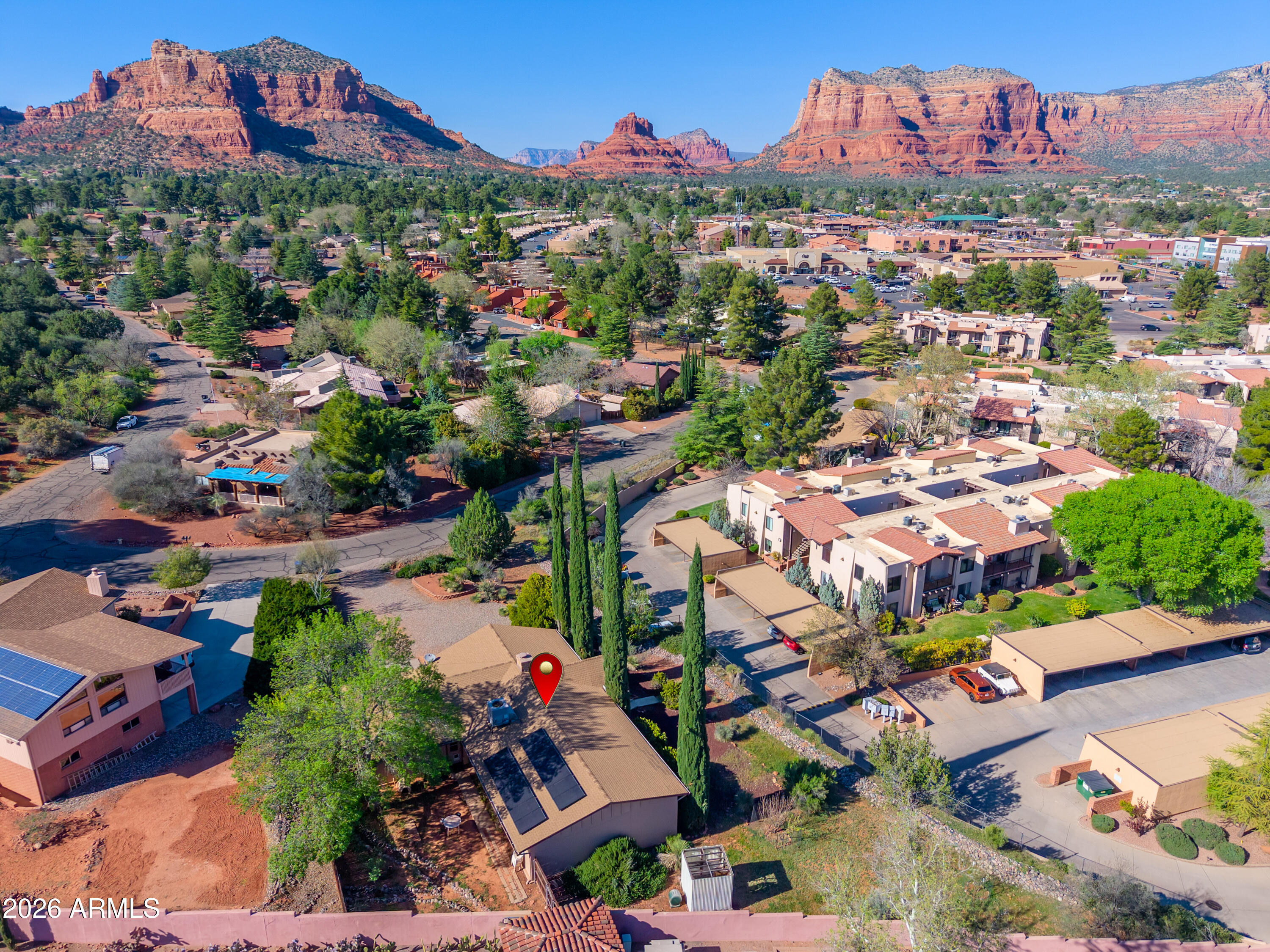 205 Rain Trail Road Sedona, AZ 86351 - Photo 42 of 54 Aerial