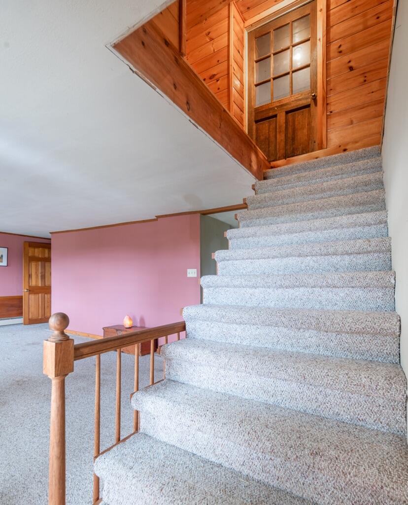 93 Cushnoc Road Vassalboro, ME 04989 - Photo 34 of 46 Stairs to 3rd floor