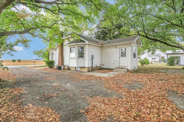 a house with a outdoor space