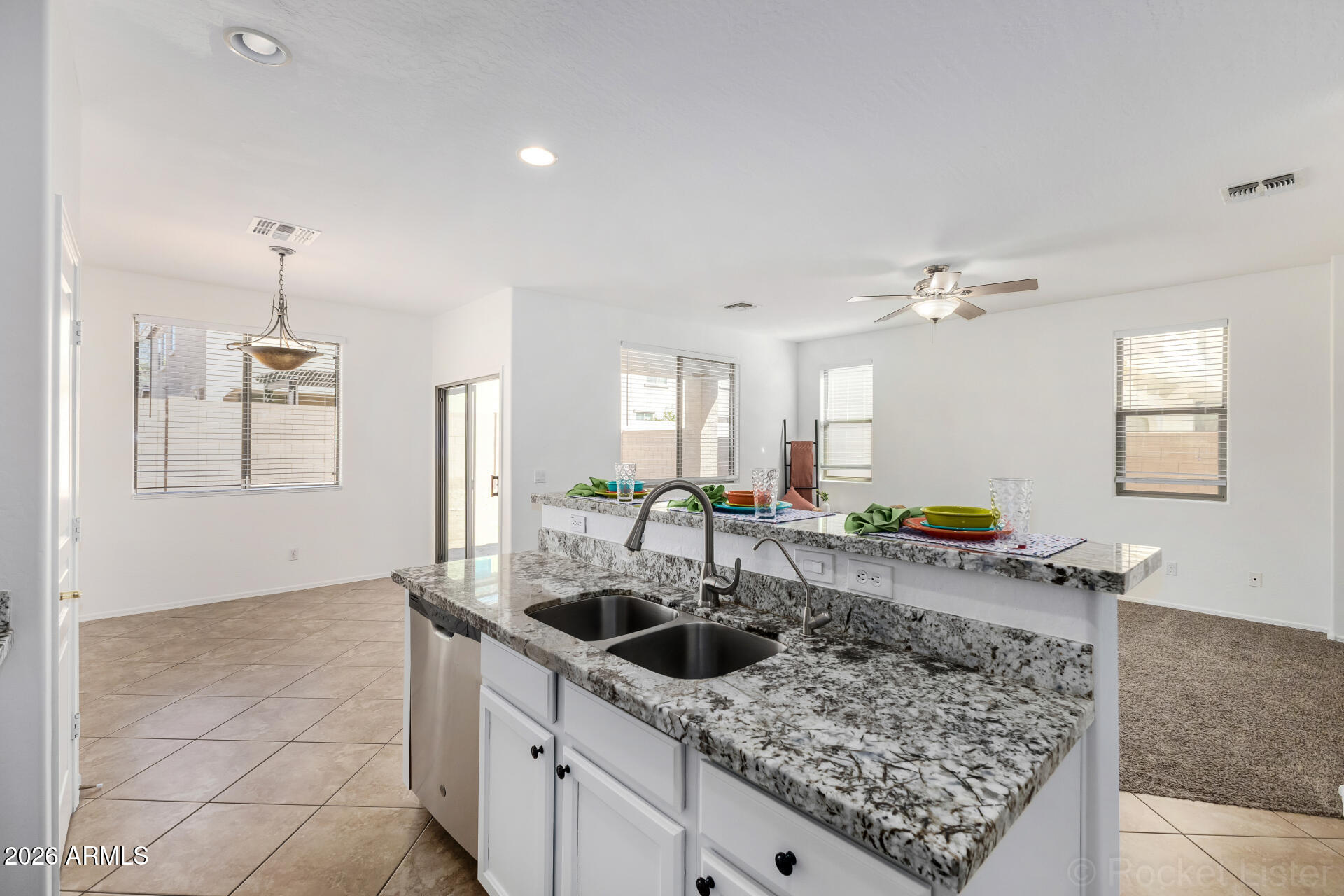 3784 East Chickadee Road Gilbert, AZ 85297 - Photo 11 of 34 Island that looks into kitchen