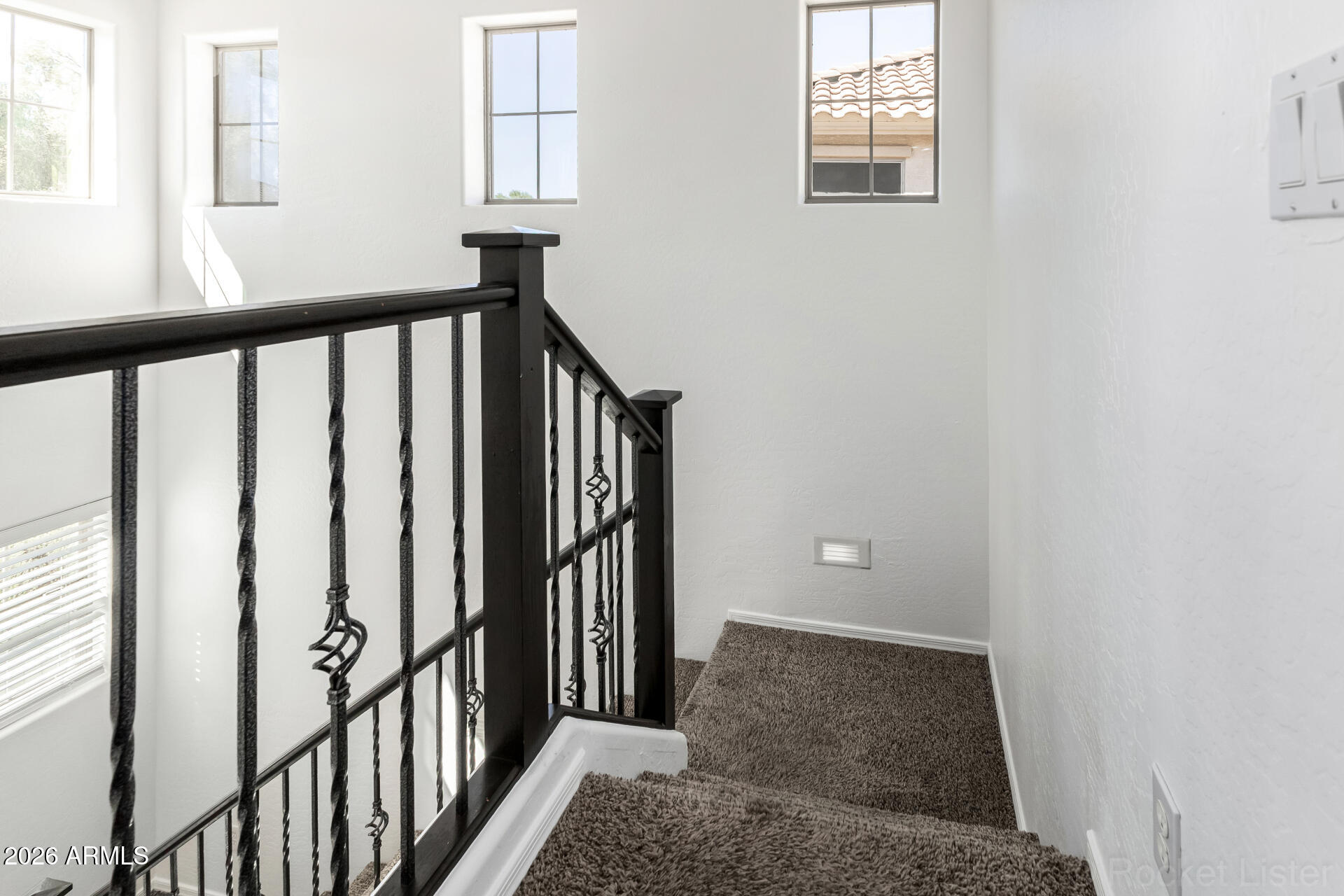 3784 East Chickadee Road Gilbert, AZ 85297 - Photo 14 of 34 Easy stairs with beautiful railing