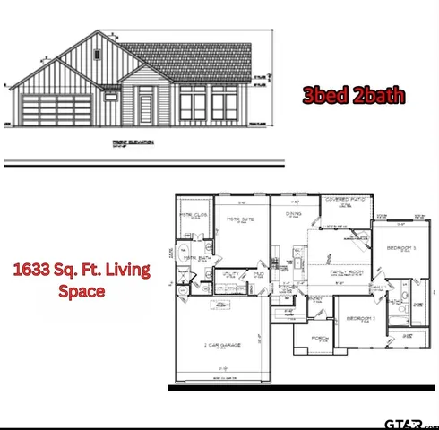 $324,285 | 855 Private Road 3168, Gilmer, TX 75645