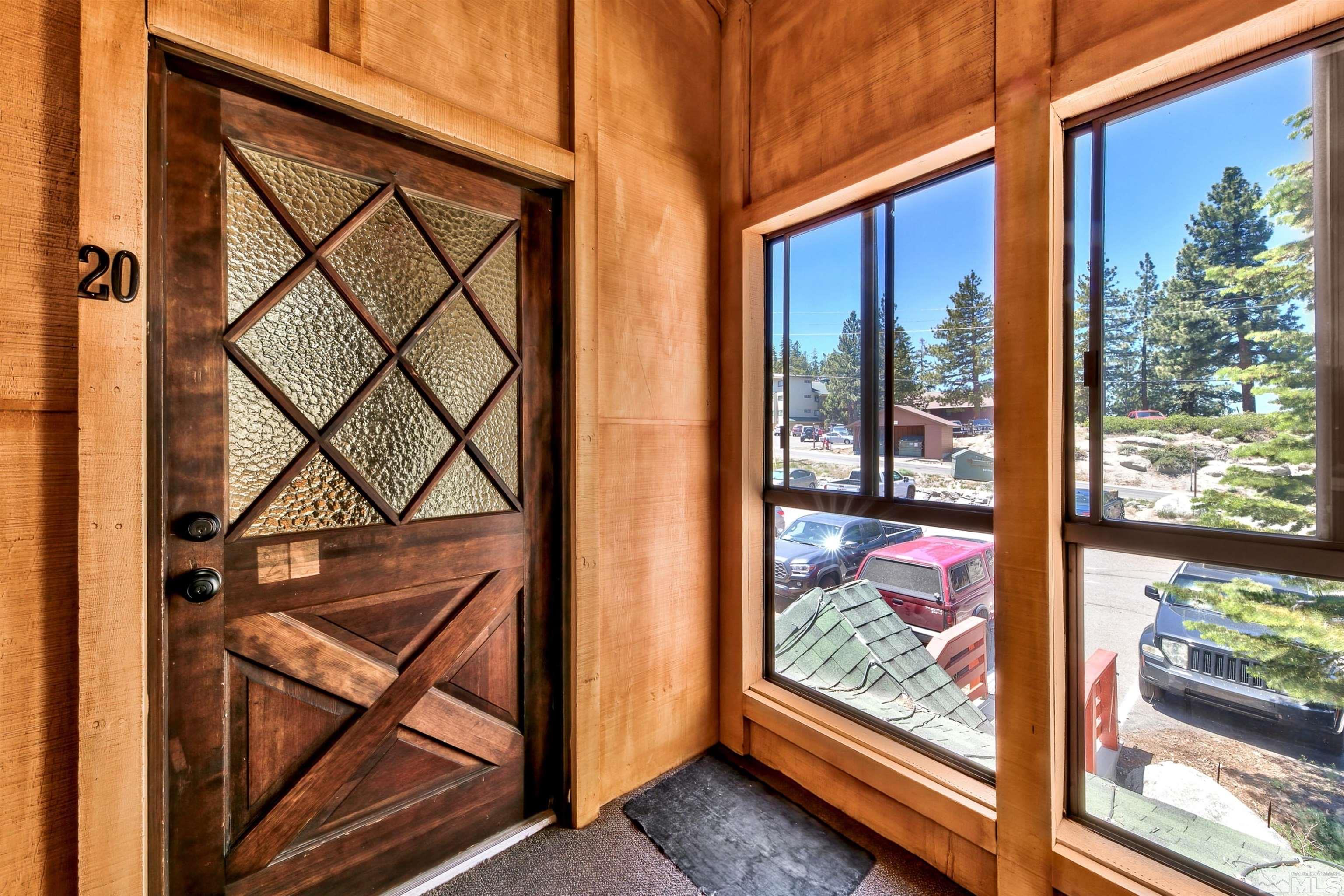 331 Tramway Drive, Unit 20 Stateline, NV 89449 - Photo 3 of 35 a view of a entryway door front of house
