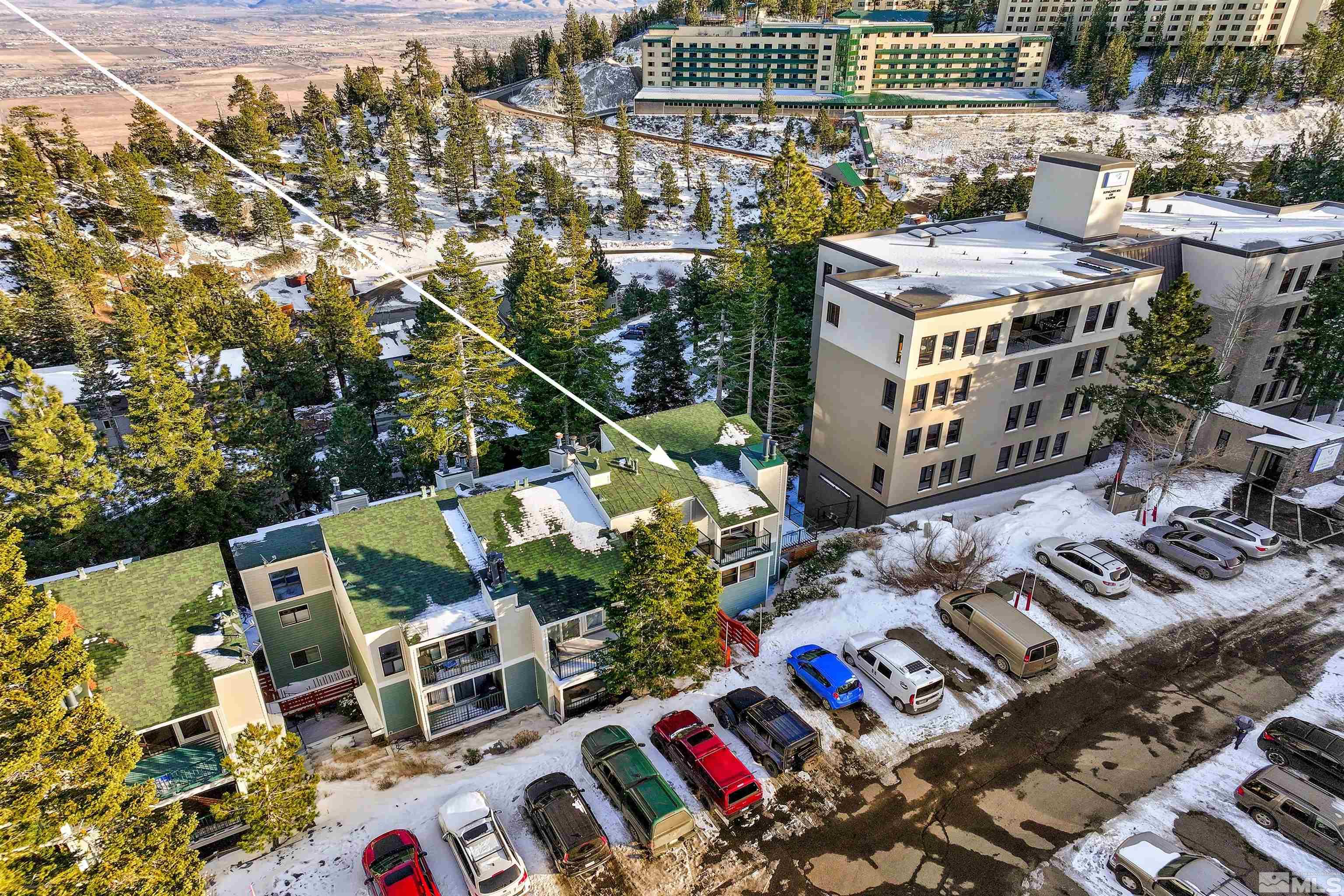 331 Tramway Drive, Unit 20 Stateline, NV 89449 - Photo 35 of 35 a balcony with furniture and a potted plant