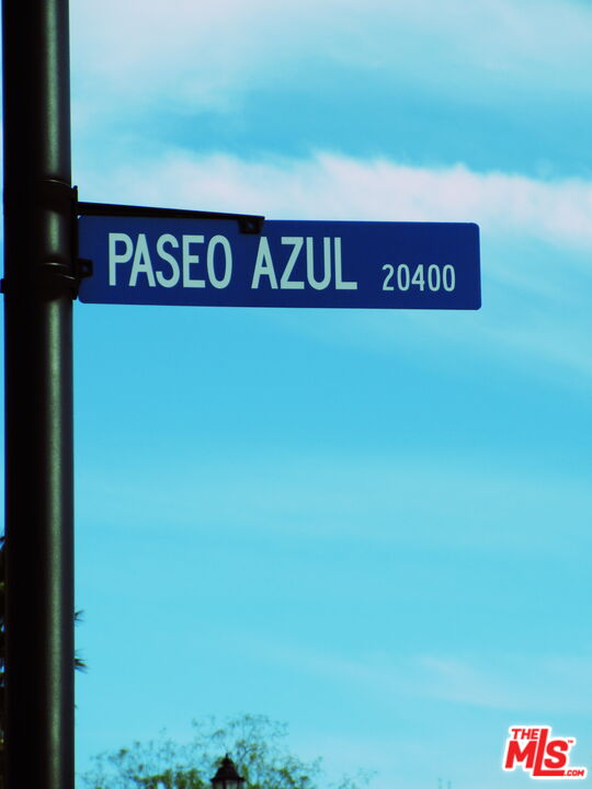 20427 Paseo Azul Porter Ranch, CA 91326 - Photo 17 of 38 a sign broad on a wall