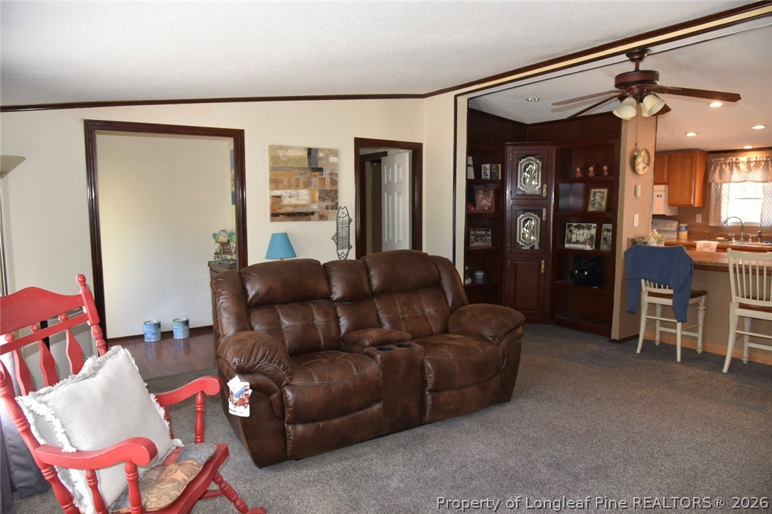 780 Old River Road Carthage, NC 28327 - Photo 5 of 28 a living room with furniture and a window