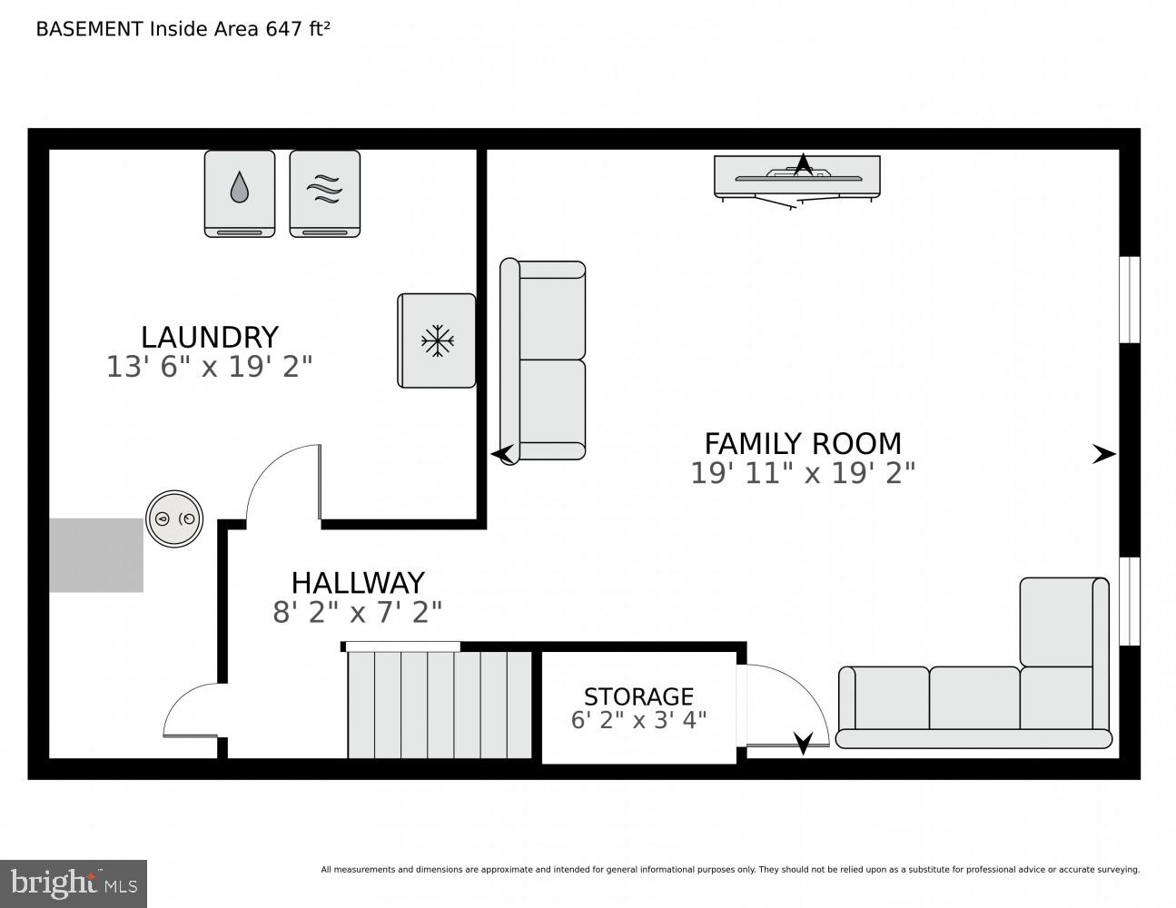 7265 Kousa Lane Springfield, VA 22152 - Photo 47 of 50 Lower Level Floorplan with full bath rough in