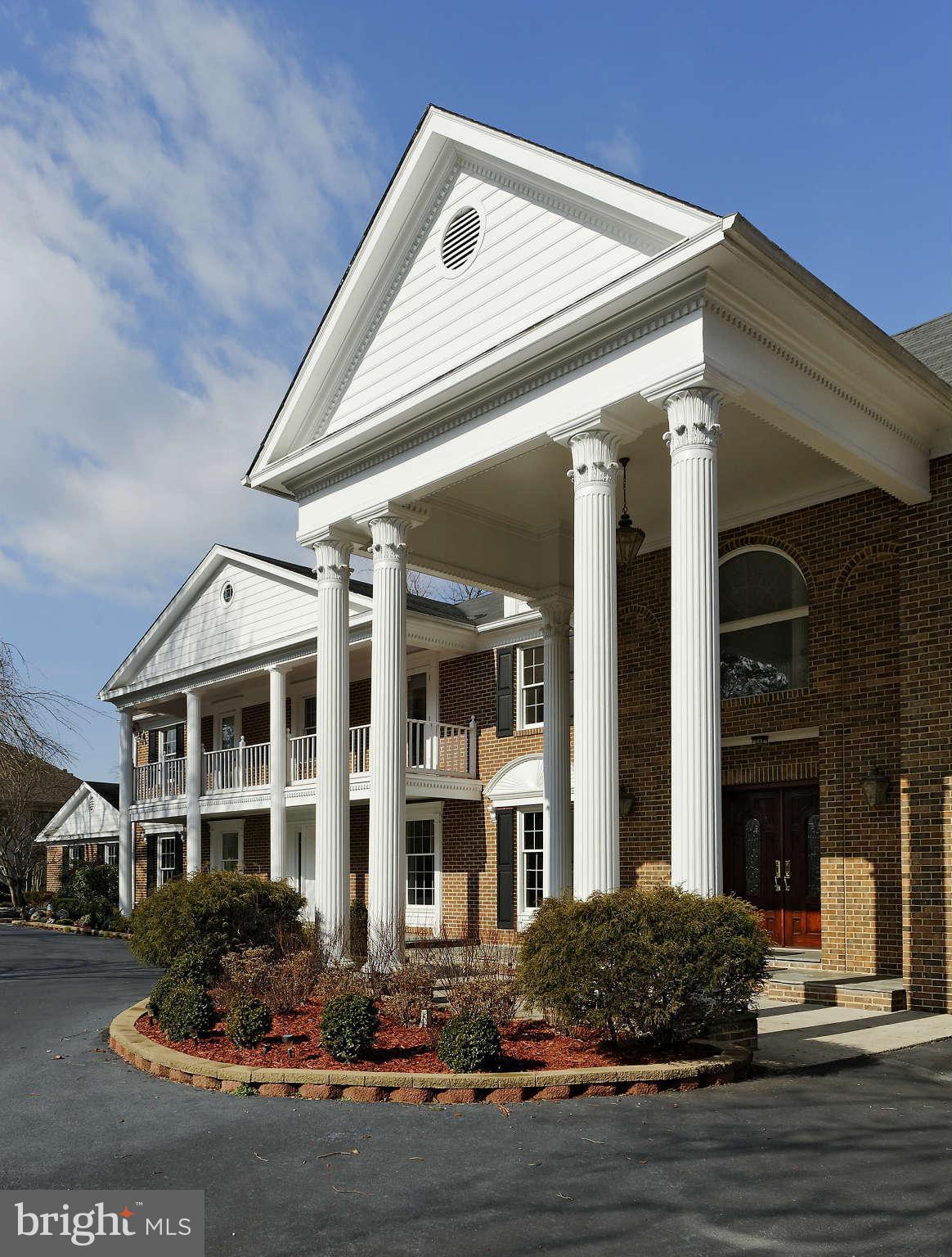 1012 Union Church Road McLean, VA 22102 - Photo 2 of 22 Massive Columns part of huge 1990 addition