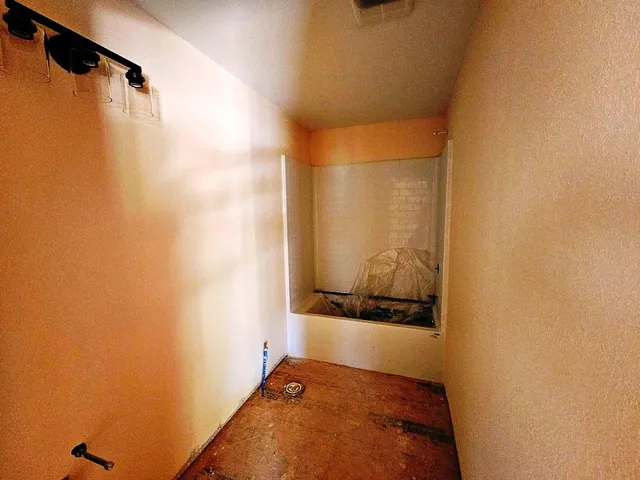 a view of swimming pool with an outdoor space and seating area