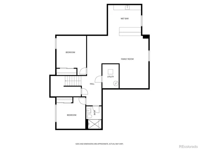 a picture of a floor plan