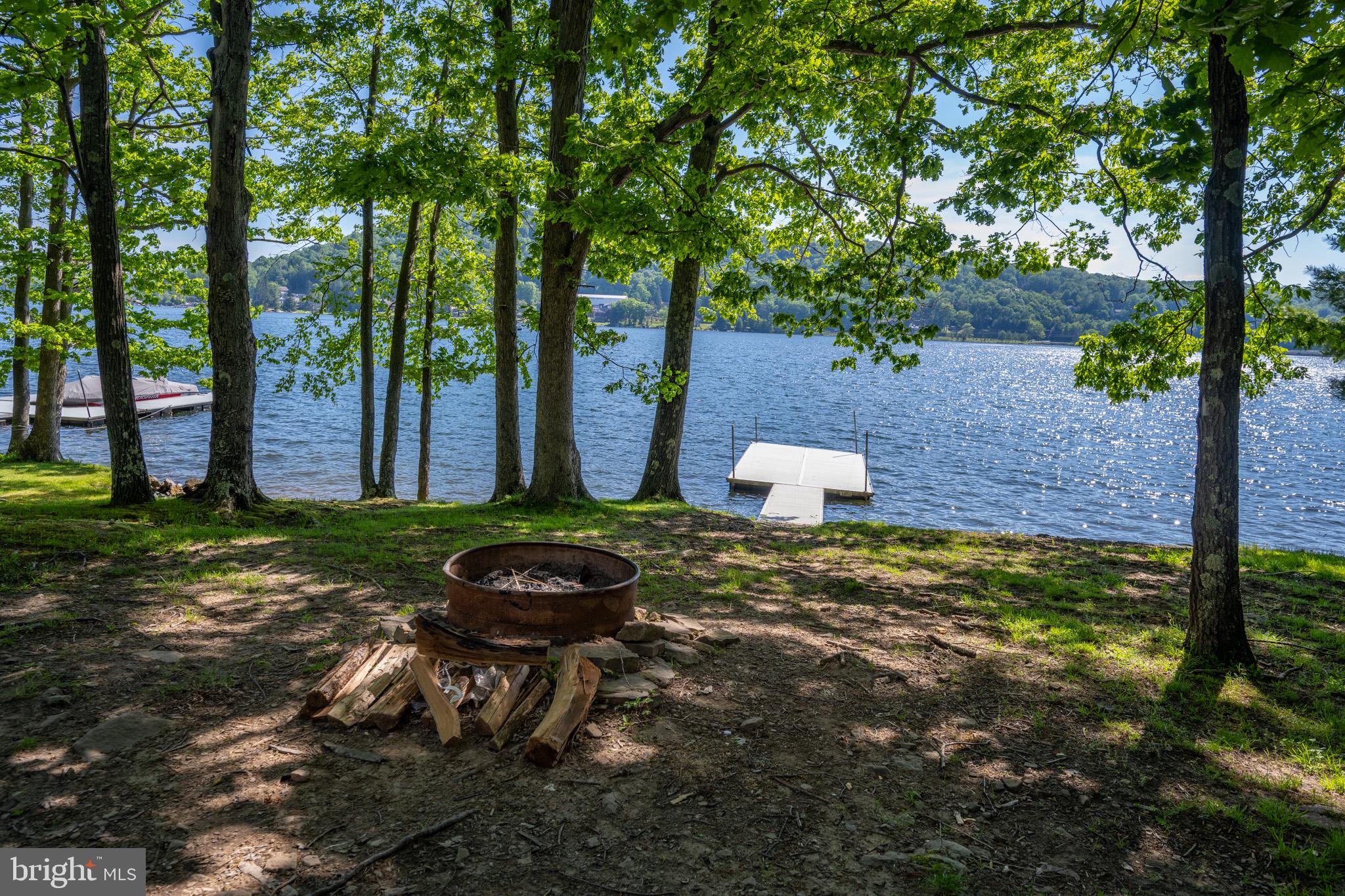 2187 State Park Road Swanton, MD 21561 - Photo 24 of 29 a backyard of a house with barbeque oven