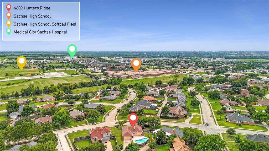 4609 Hunters Ridge Drive Sachse, TX 75048 - Photo 37 of 38 a view of a city