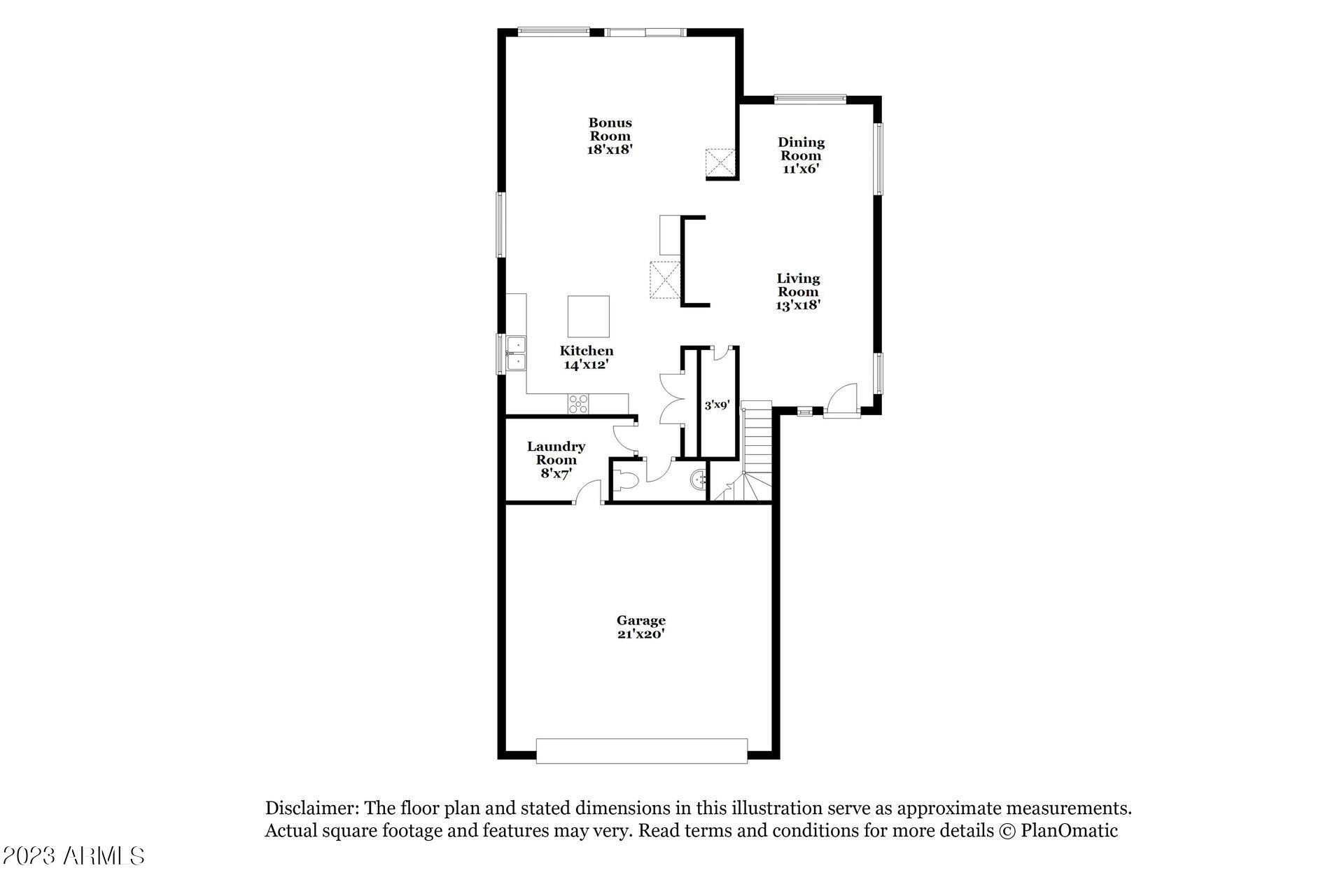 20247 North 34th Street Phoenix, AZ 85050 - Photo 17 of 17 a picture of floor plan