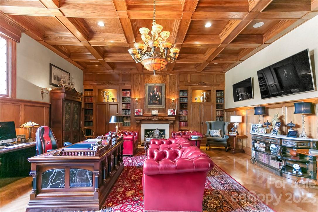 8371 Providence Road Charlotte, NC 28277 - Photo 23 of 48 a view of an chairs and tables in the patio