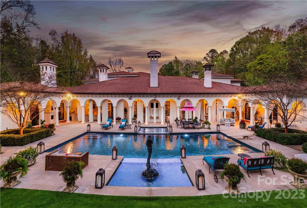 8371 Providence Road Charlotte, NC 28277 - Photo 3 of 48 an aerial view of multiple houses with yard