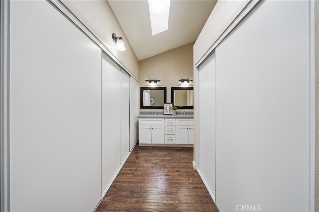 259 Scenic Way Brea, CA 92821 - Photo 31 of 62 a view of a hallway with a kitchen