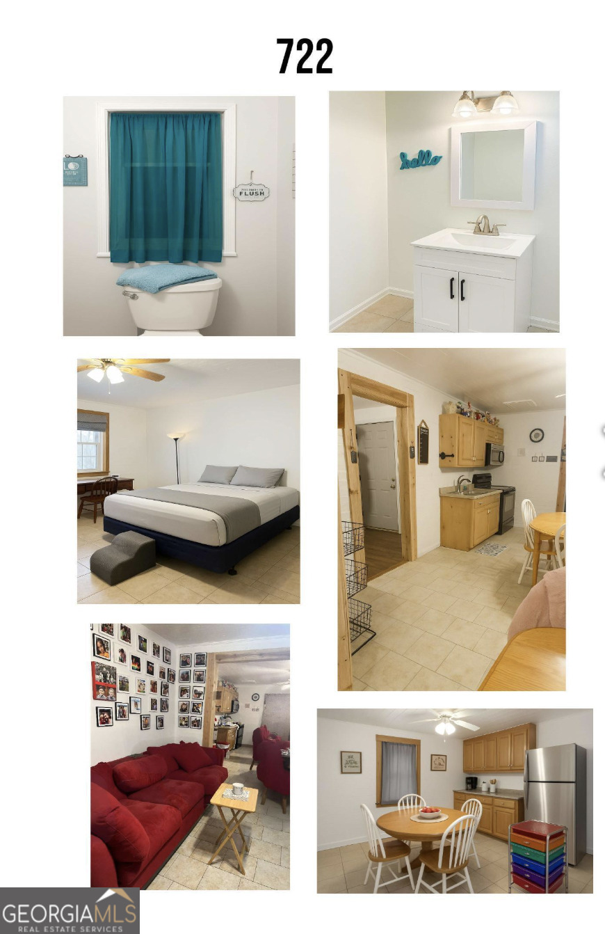 712 Searcy Avenue Griffin, GA 30223 - Photo 16 of 19 a view of living room with furniture and a lamp