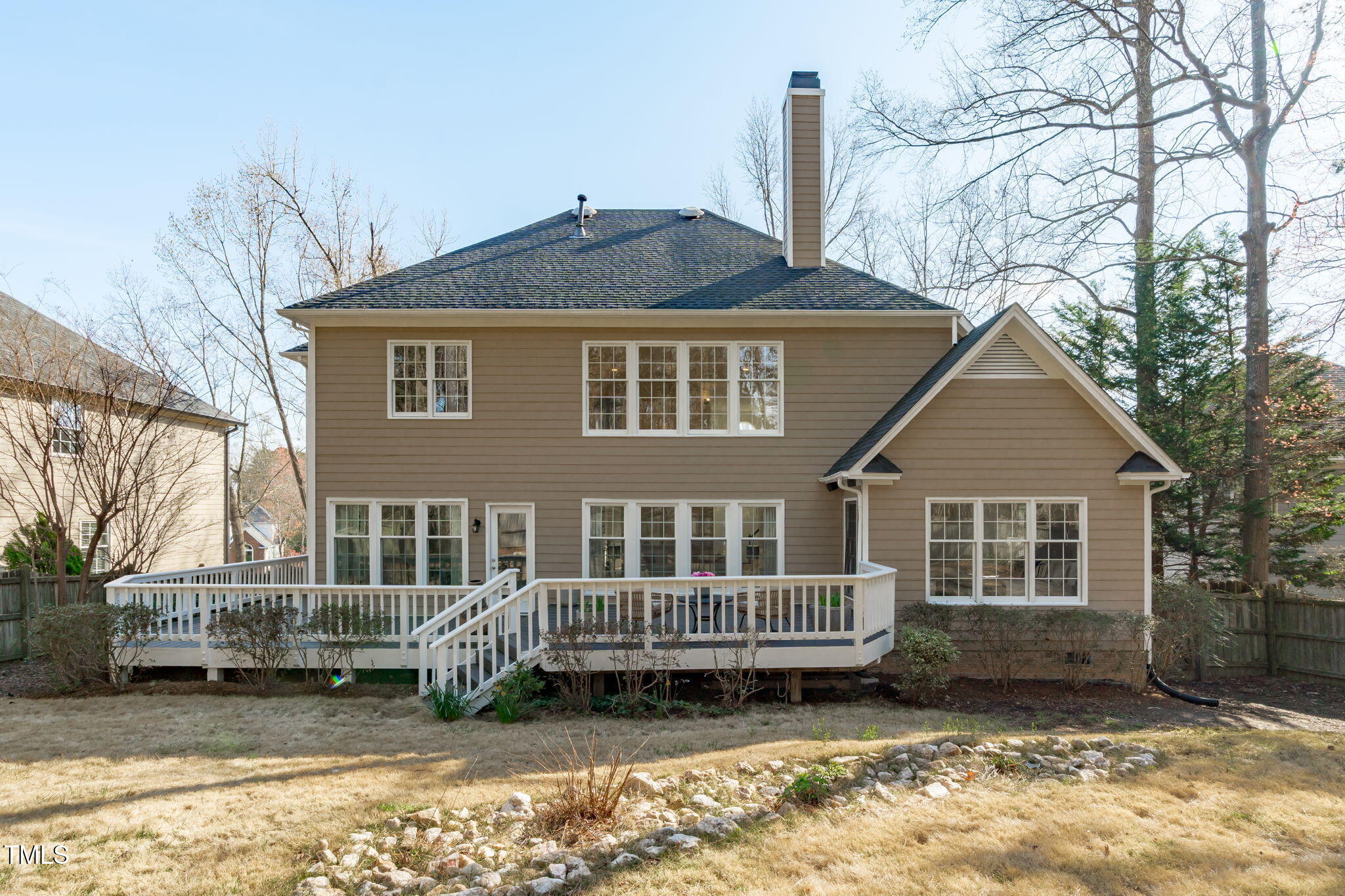 315 Barthel Drive Cary, NC 27513 - Photo 36 of 45 a view of a house with a yard