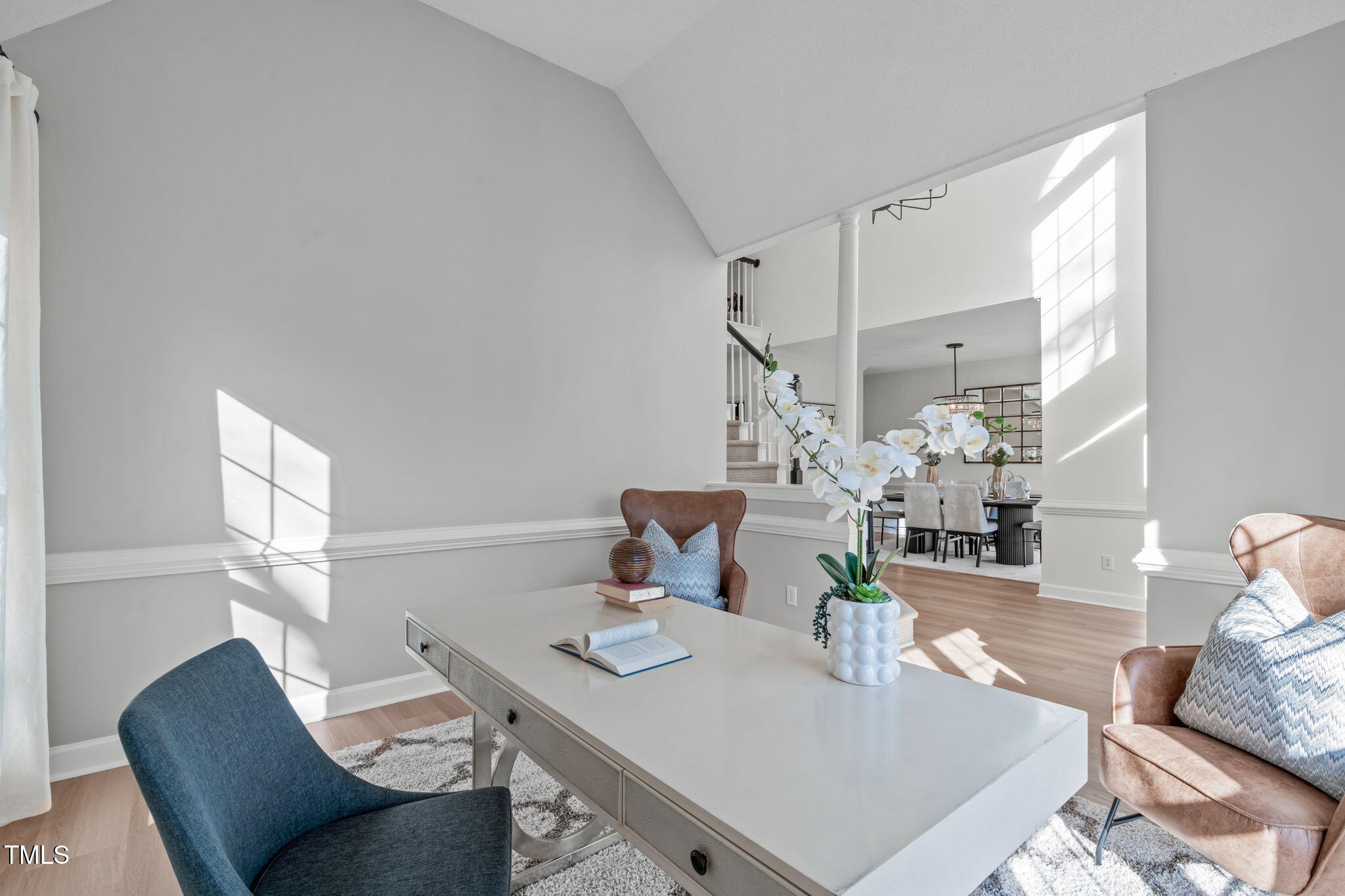 315 Barthel Drive Cary, NC 27513 - Photo 4 of 45 a living room with furniture and wooden floor