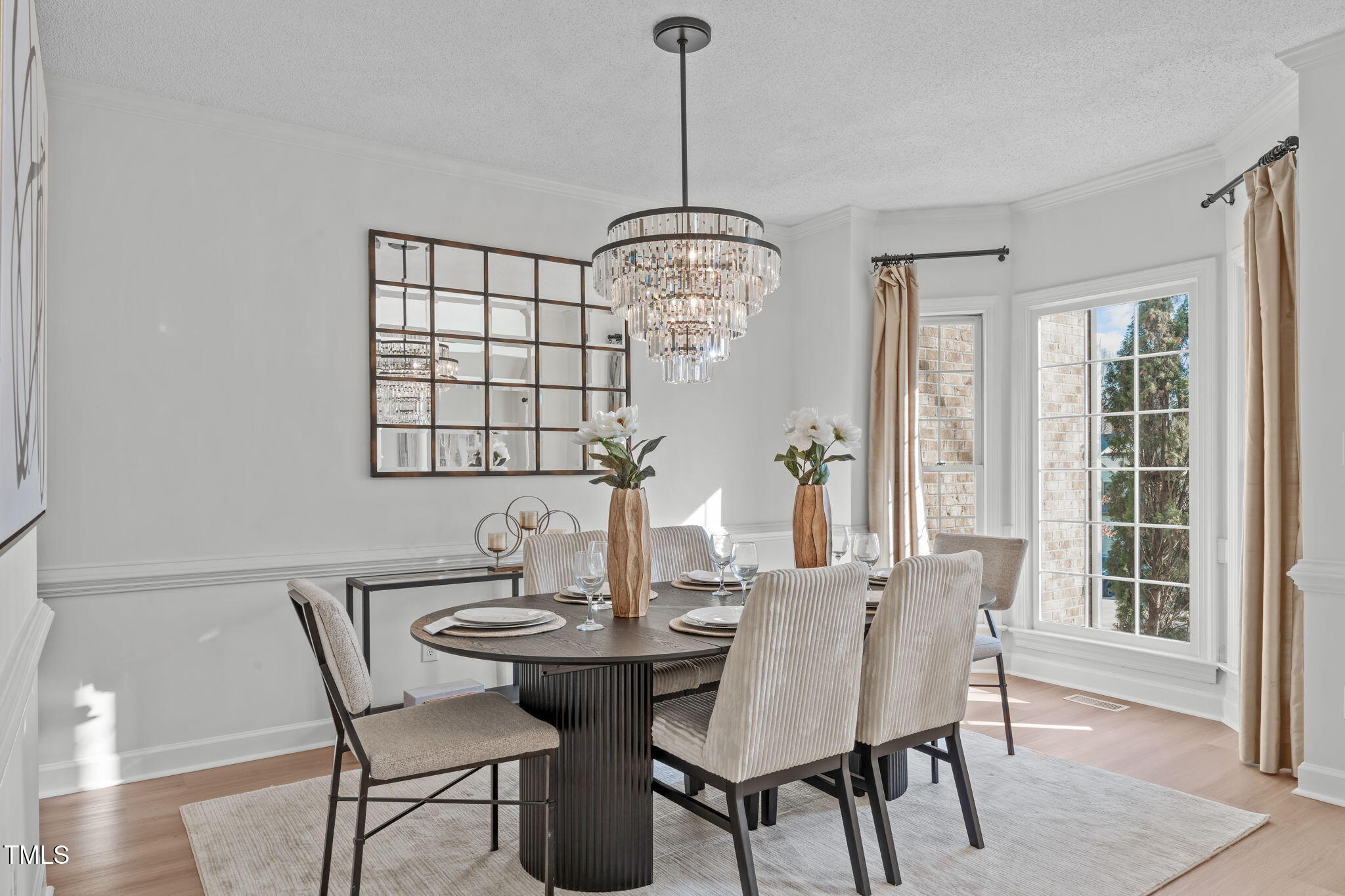 315 Barthel Drive Cary, NC 27513 - Photo 6 of 45 a view of a dining room with furniture window and outside view