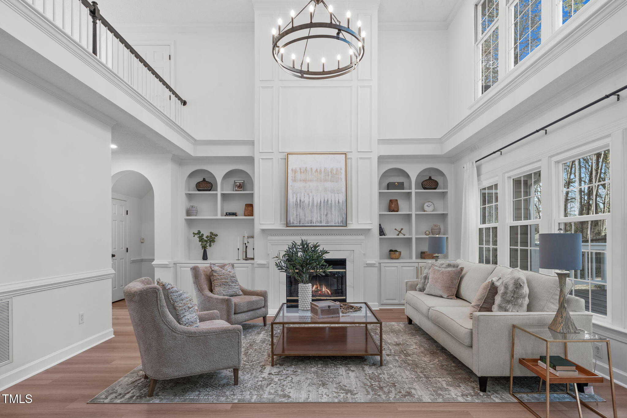 315 Barthel Drive Cary, NC 27513 - Photo 7 of 45 a living room with furniture a table and chairs