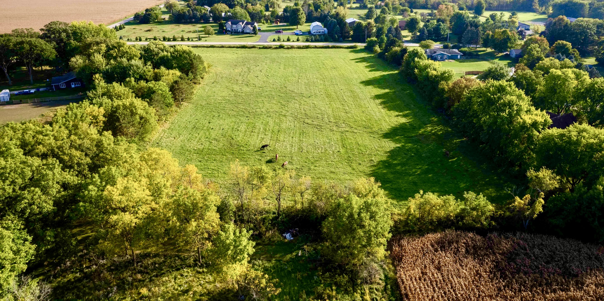 Lot Tbd North Grove Road Sycamore, IL 60178 - Photo 7 of 12 a view of a lake with a houses