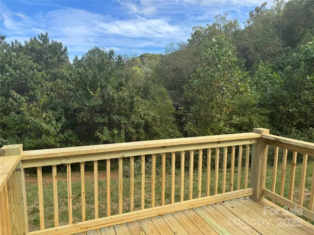 a backyard of a house