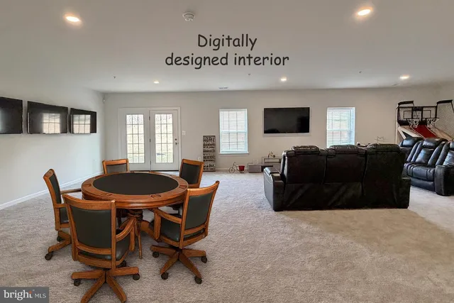 a view of a park with bench and trees