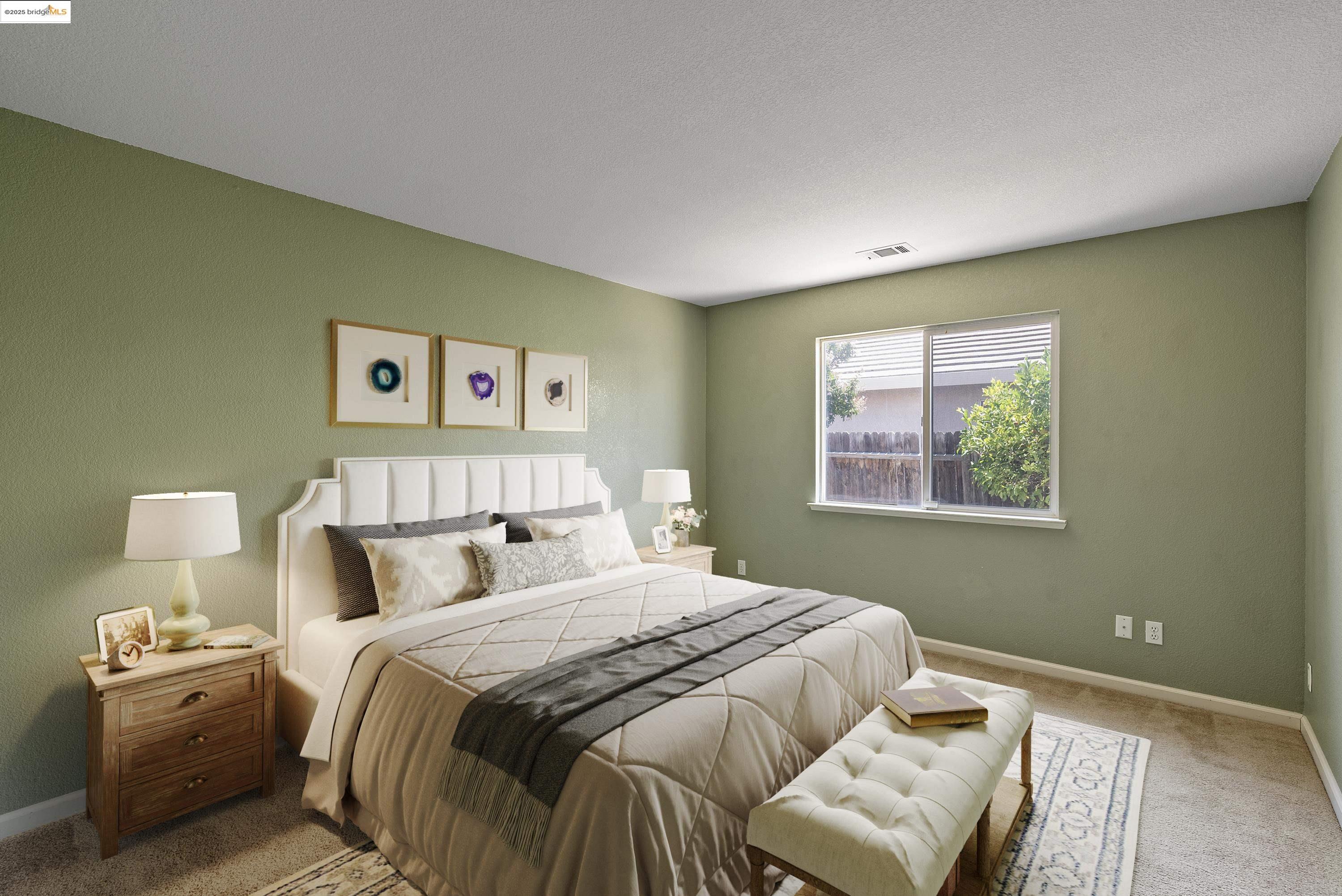 5200 Mohican Way Antioch, CA 94531 - Photo 30 of 50 a bedroom with a bed and wooden floor