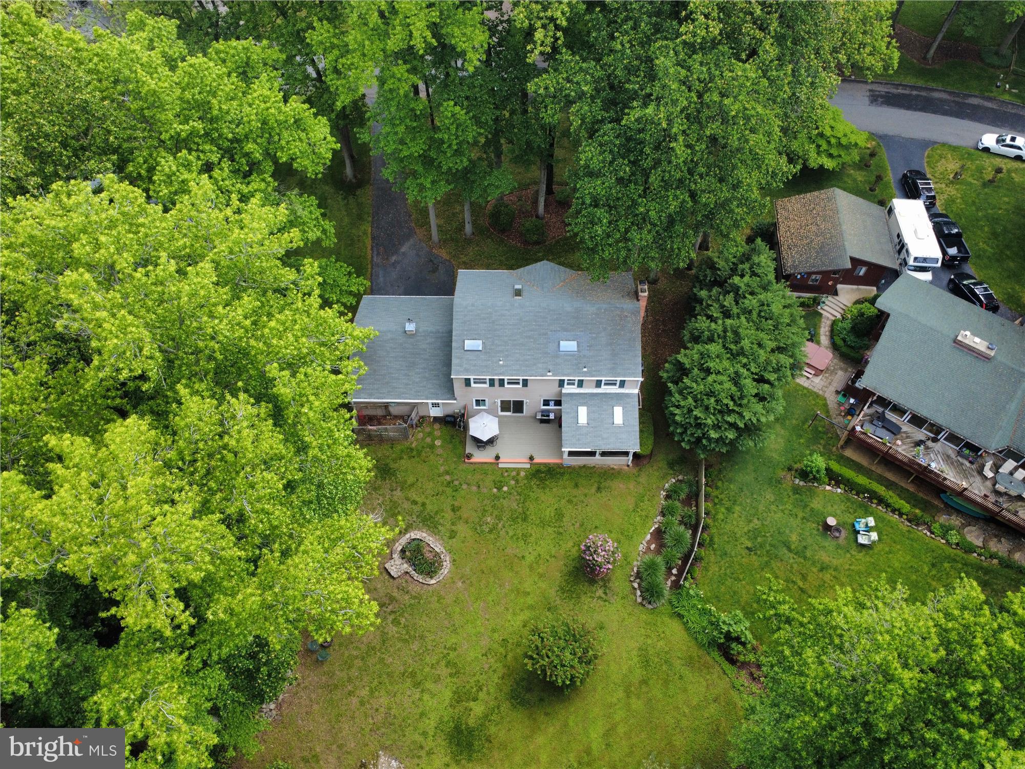 2104 Harbor Drive Annapolis, MD 21409 - Photo 40 of 86 an aerial view of residential houses with outdoor space and trees all around
