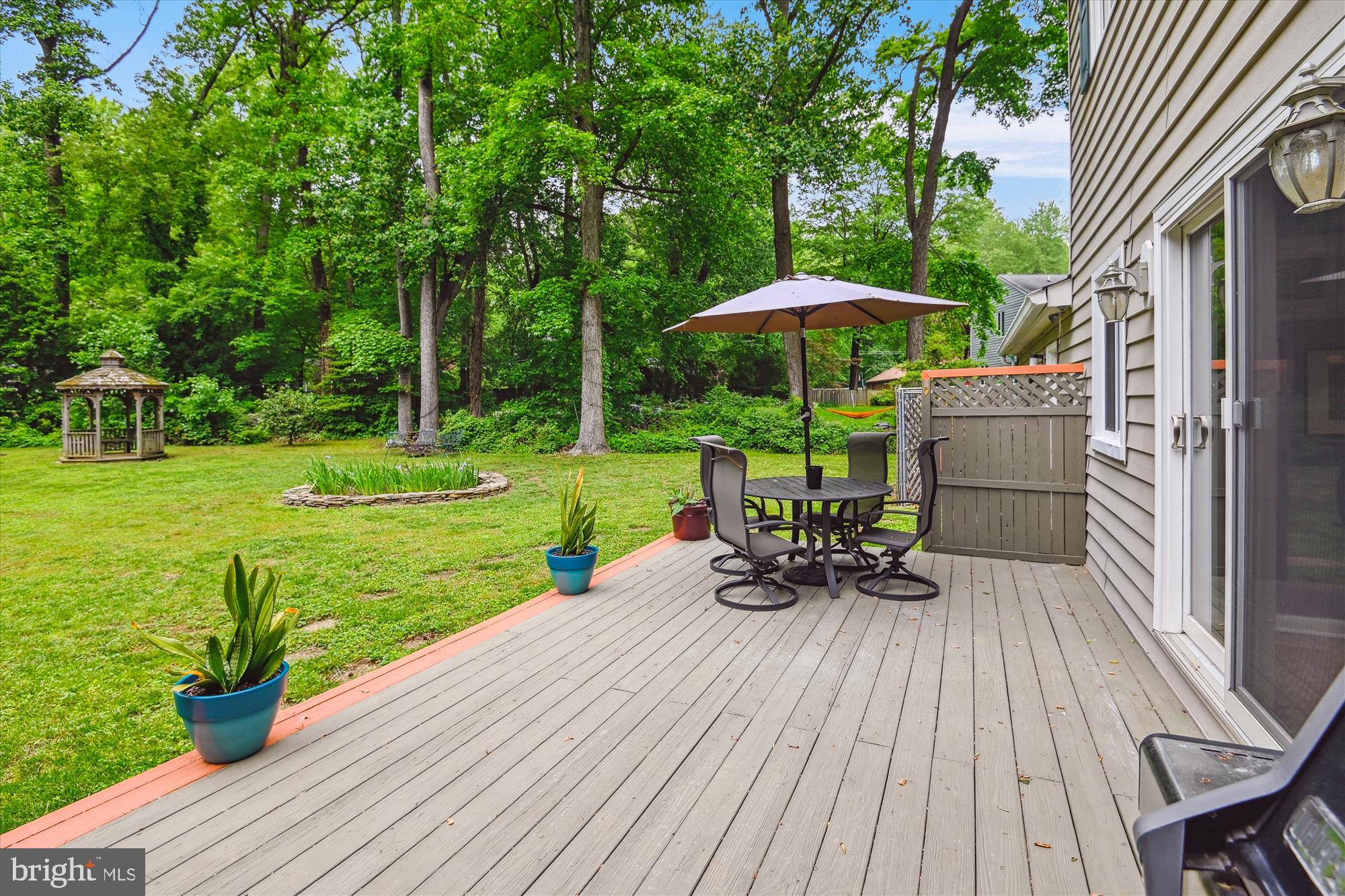2104 Harbor Drive Annapolis, MD 21409 - Photo 44 of 86 a view of a table and chairs on the roof deck