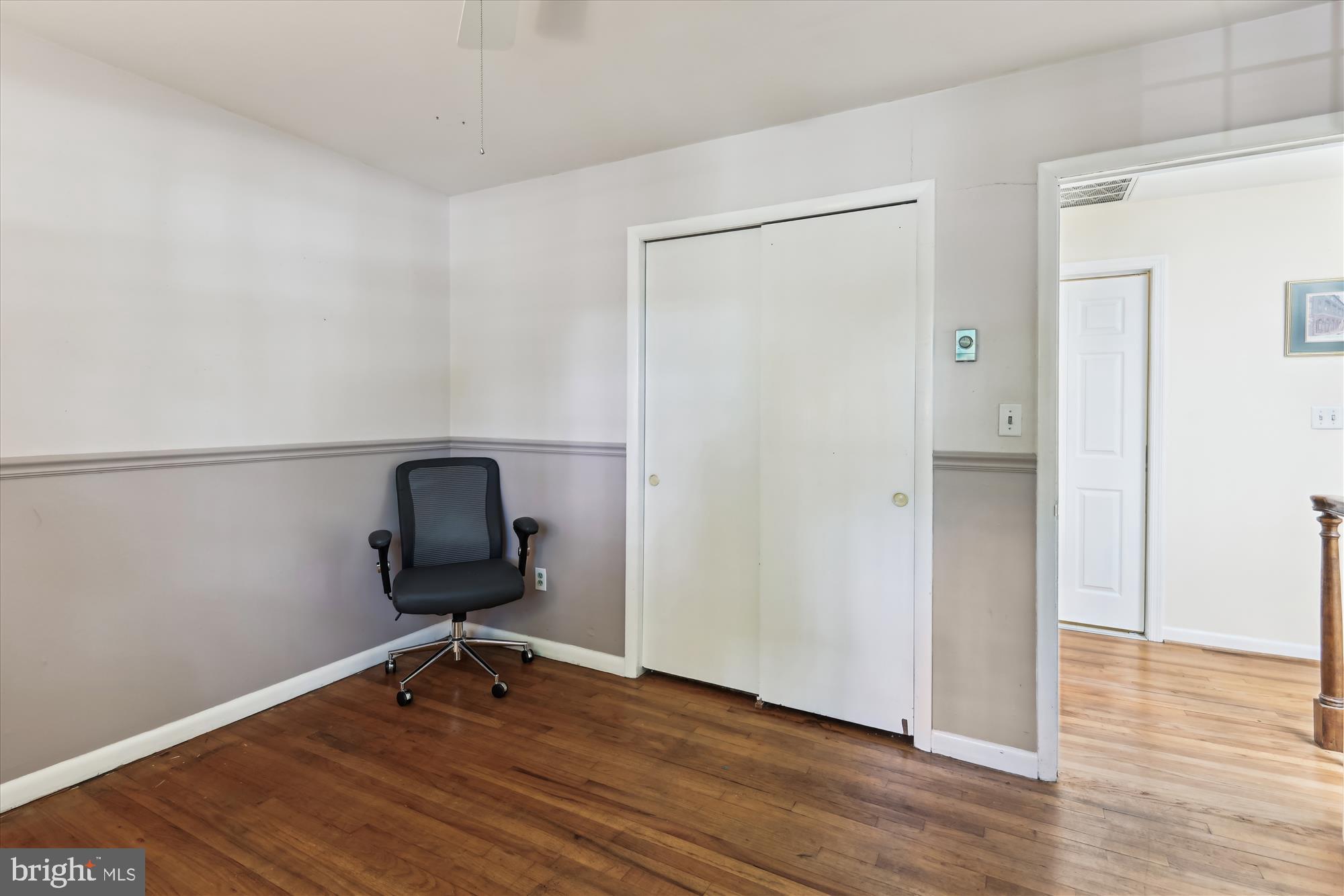 2104 Harbor Drive Annapolis, MD 21409 - Photo 61 of 86 a view of a workspace with wooden floor and bathroom