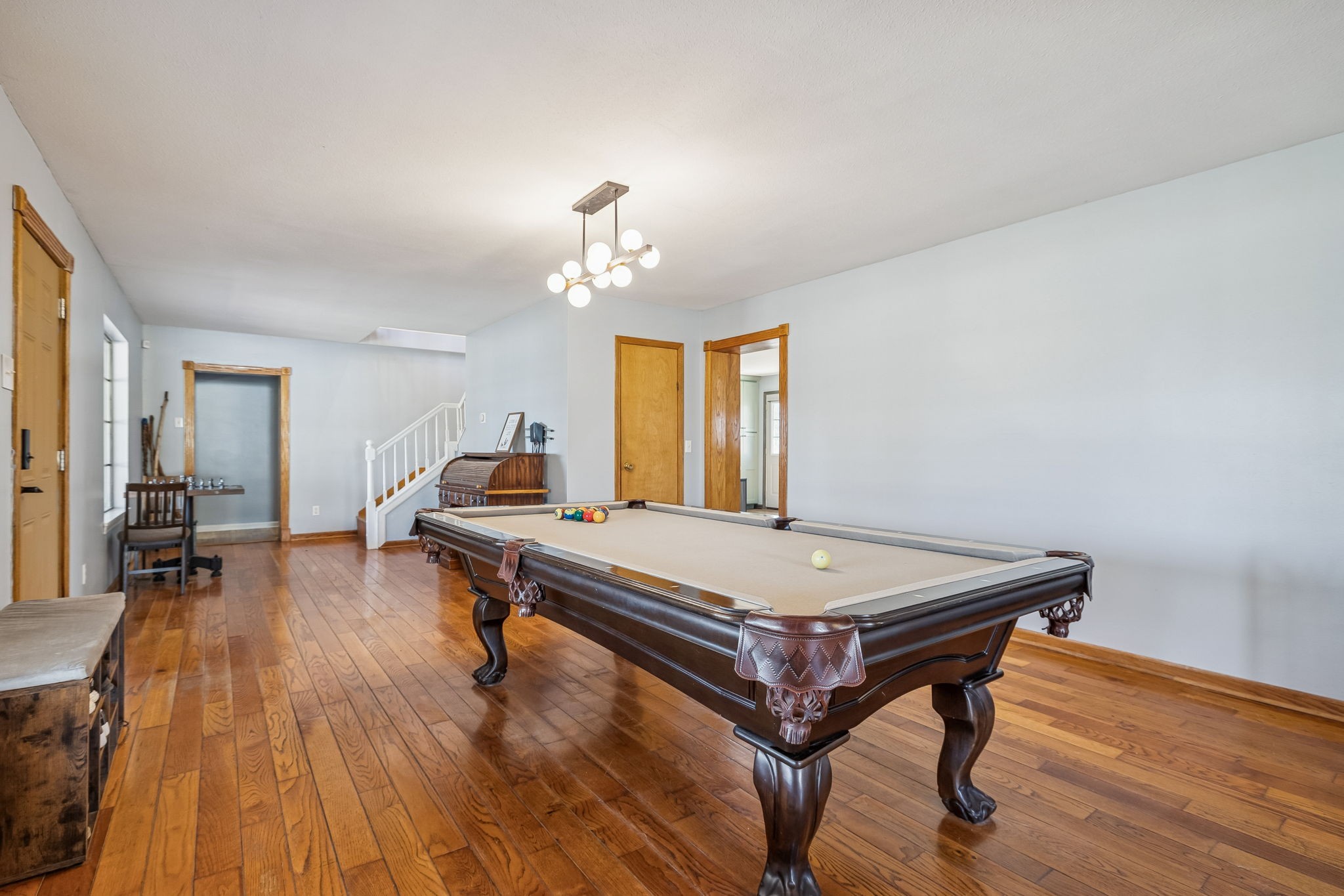 485 Lower Roans Creek Road Linden, TN 37096 - Photo 22 of 43 a living room with a table chairs and a window