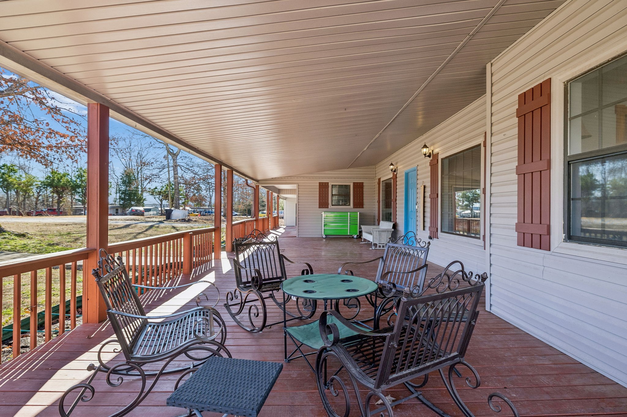 485 Lower Roans Creek Road Linden, TN 37096 - Photo 36 of 43 a view of a patio with furniture