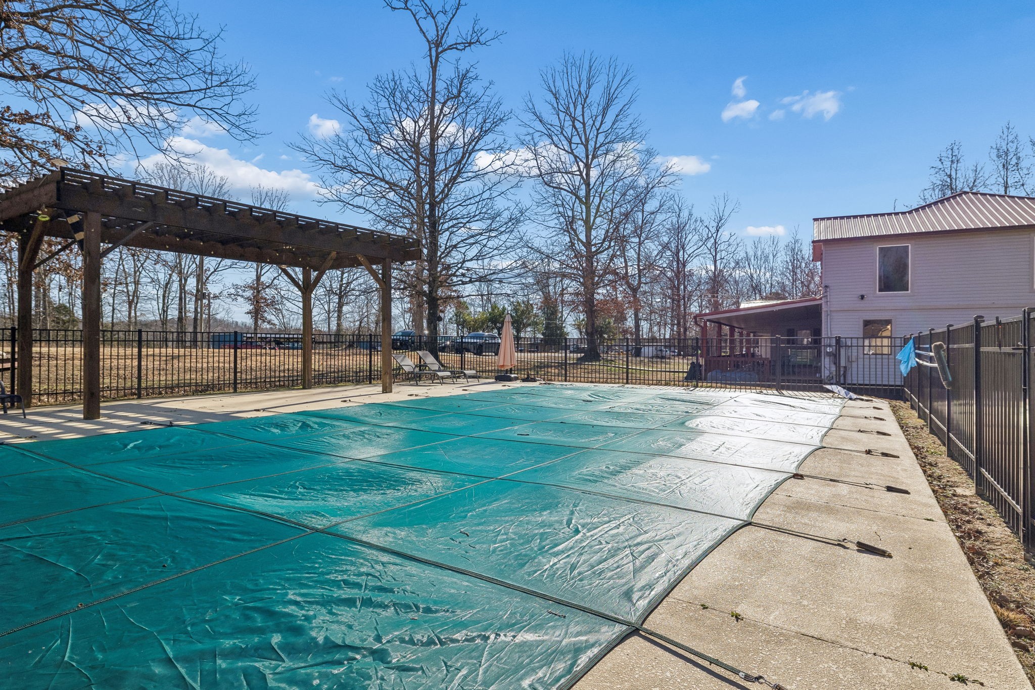 485 Lower Roans Creek Road Linden, TN 37096 - Photo 43 of 43 a view of a yard with a bench