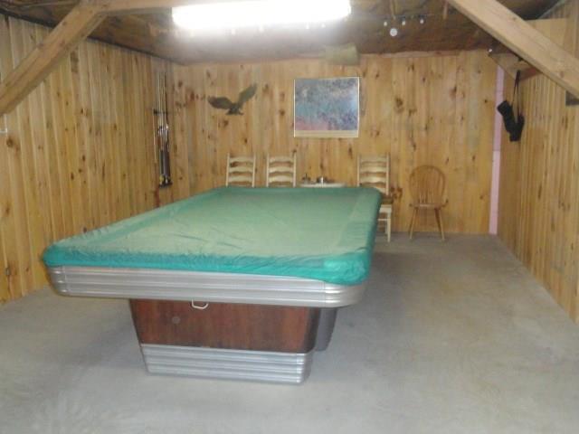 38 Wint Road Harrison, ME 04040 - Photo 25 of 34 Area of basement with pine walls