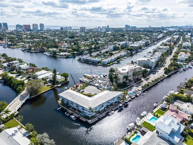 a view of a city with tall buildings