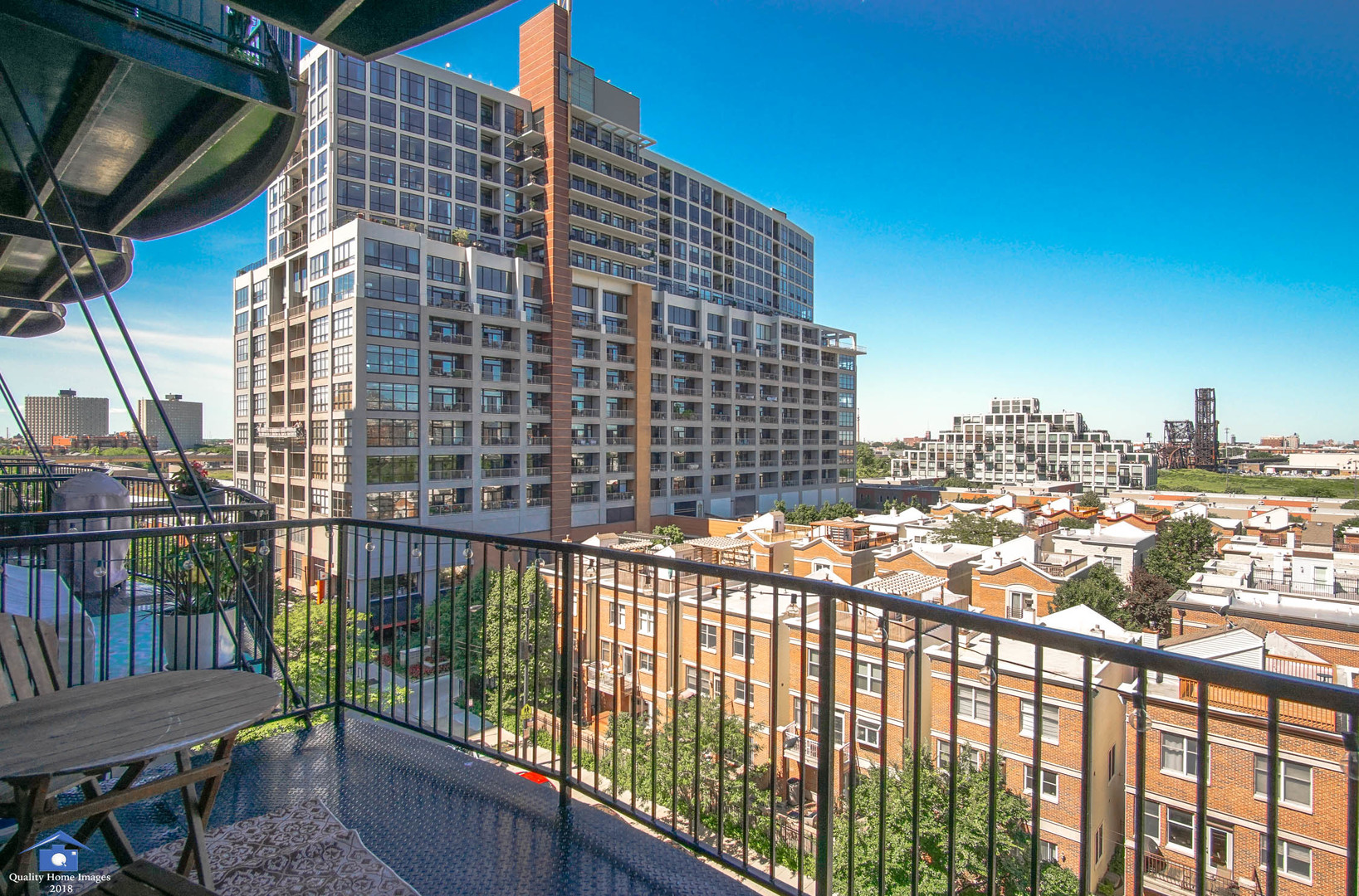 1503 South State Street, Unit 602 Chicago, IL 60605 - Photo 17 of 21 a view of balcony with a potted plant